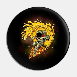 astronaut pizza surfing Pin