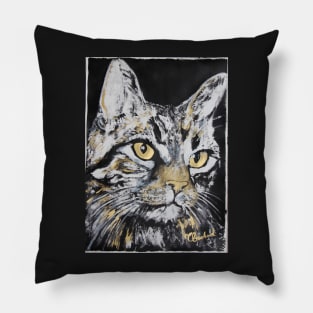 My tabby cat Rio Pillow