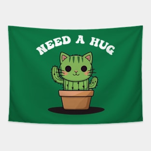 Need a hug - cat Tapestry