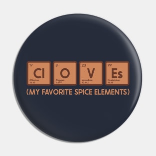 Periodic Cloves Pin