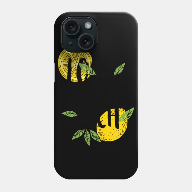 Lemon Don't Touch Phone Case by BrillianD