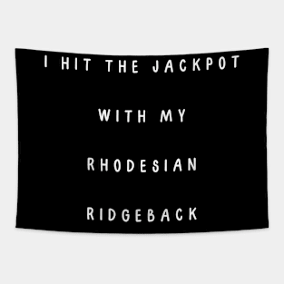 I hit the jackpot with my Rhodesian Ridgeback Tapestry