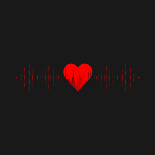 I Love Music Heart Love T-Shirt
