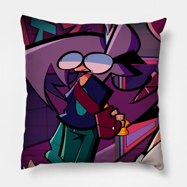 Metropolitown Night Life Pillow by j.mather04@virginmedia.com