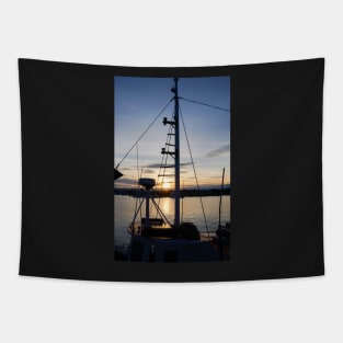 mast in the sunlight Tapestry