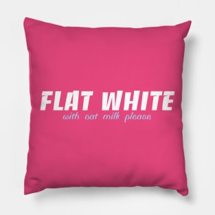 Flat White - oat milk Pillow