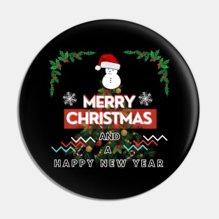 Merry Christmas and a Happy new year Pin