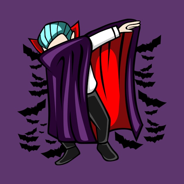 Dabbing Vampire by teevisionshop