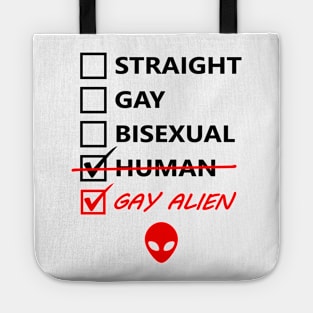 Gay Alien Tote