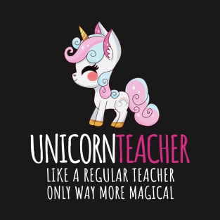 'Unicorn Teacher' Cute Teacher Magical T-Shirt
