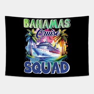 Bermuda Cruise Squad 2024 Summer Matching Vacation Gift For Men Women Tapestry