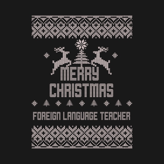 Merry Christmas FOREIGN LANGUAGE TEACHER by ramiroxavier