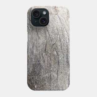 Light Grey Stone Surface Changing Direction Phone Case