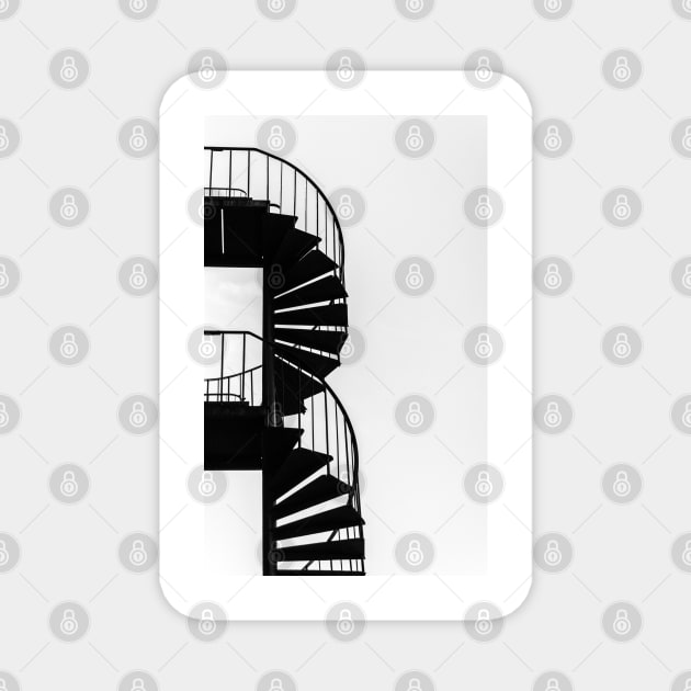 Stairs to nowhere Magnet by static-shotz