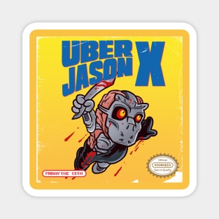 Uber Jason X - NES Cover Magnet