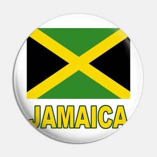 The Pride of Jamaica - Jamaican Flag Design Pin