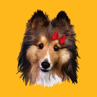 Cute Sheltie Dog T-Shirt