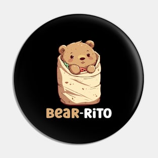 Bear-rito - Grizzly Bear Pin