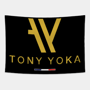 Tony Yoka Boxing Tapestry