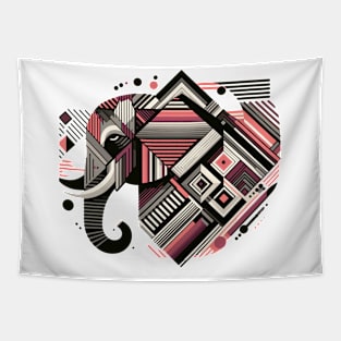 Abstract Animal Elephant 1 Tapestry