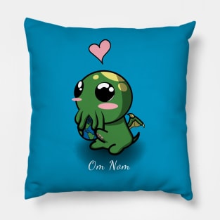 Om Nom Fhtagn! Pillow