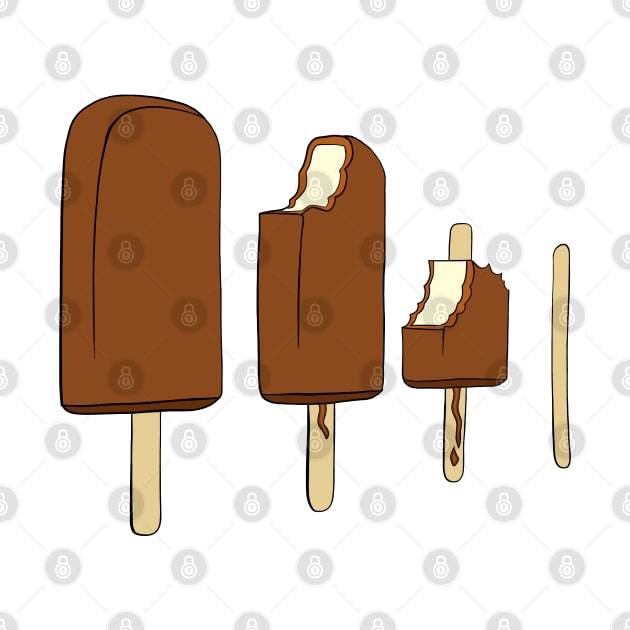 Ice cream, popsicles as pop art by ro83land