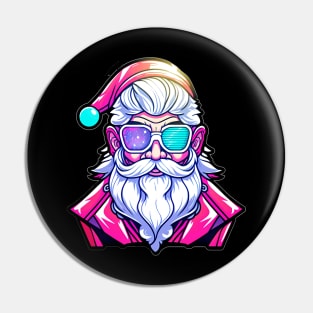 Futuristic Santa Pin