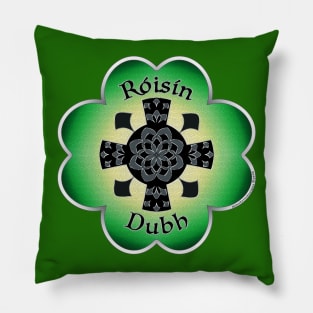 Roisin Dubh Shamrock Pillow