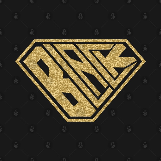 Black SuperEmpowered (Gold Glitter) by Village Values