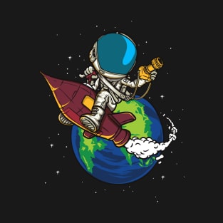 astronaut rocket T-Shirt