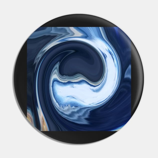 Yin Yang - The Whole is Greater than the Part Art Pin by tandre