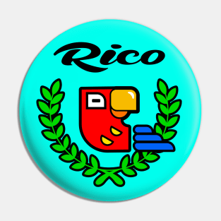 Parrot Rico Pin