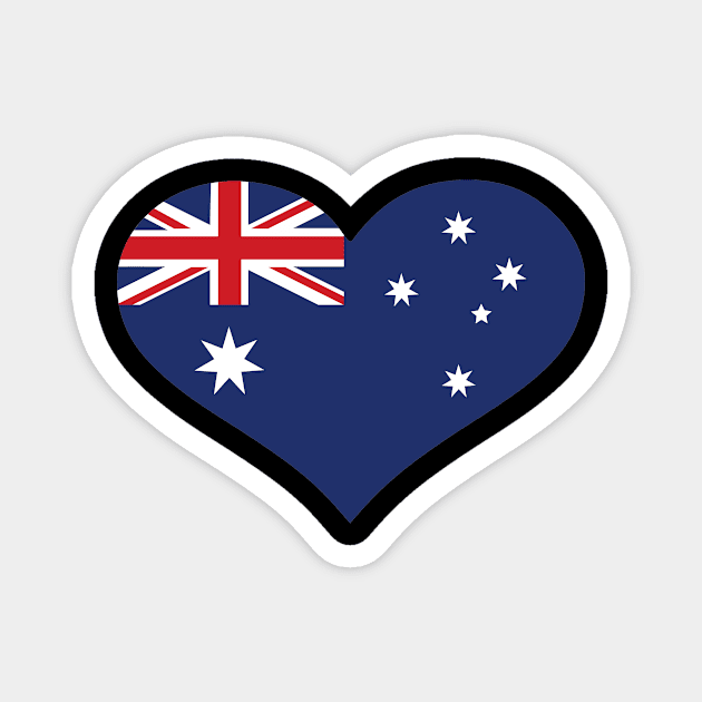 Australia flag Magnet by Designzz