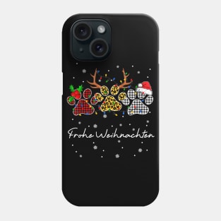 FROHE WEIHNACHTEN HUNDE Phone Case