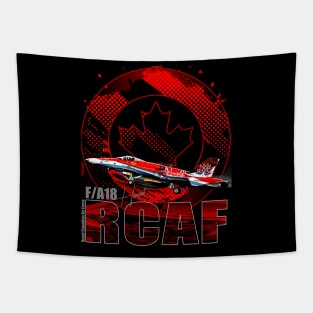 RCAF F18 Hornet Fighterjet Tapestry