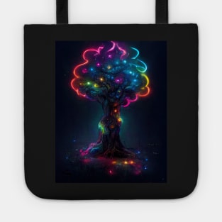 Cosmos Wishing Tree of Life and Dreams Tote