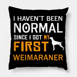 Weimaraner Pillow