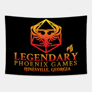 Legendary Phoenix Flame Tapestry