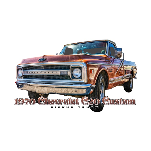 1970 Chevrolet C20 Custom Pickup Truck by Gestalt Imagery