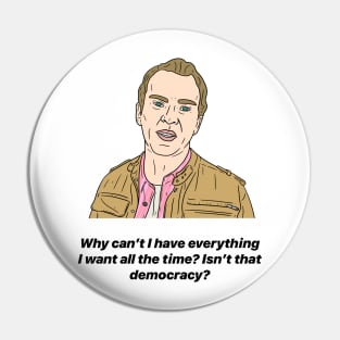 JEZ | DEMOCRACY Pin