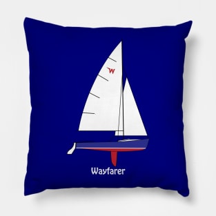 Wayfarer Dinghy Sailboat Pillow