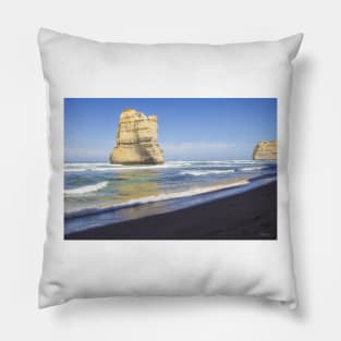 Gog and Magog from Gibson Steps, Port Campbell National Park, Victoria, Australia. Pillow