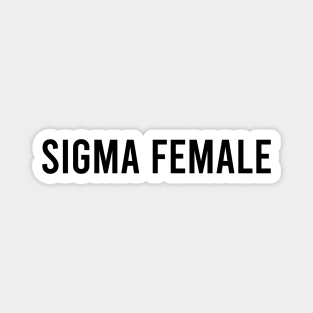 Sigma Female Magnet