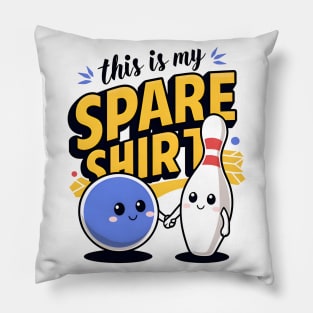 This is my Spare shirt - bowling for kids Pillow