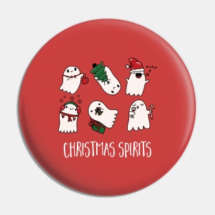 Christmas Spirits Pin