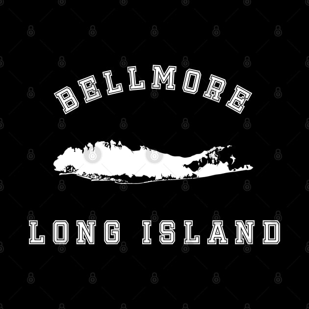 Bellmore Long Island (Dark Colors) by Proud Town Tees