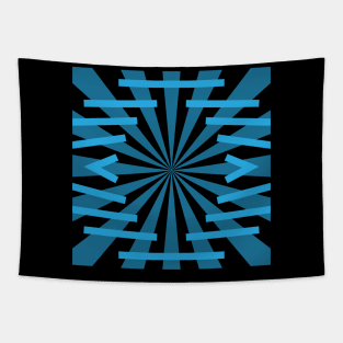 Abstract geometric design Tapestry