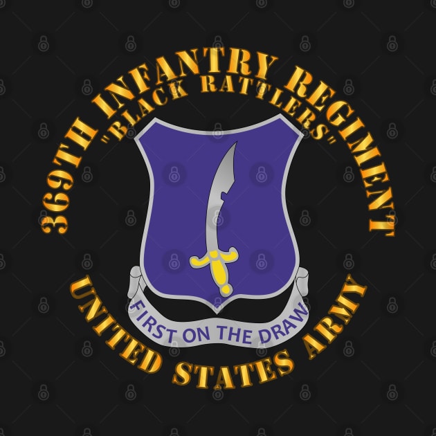 369th Infantry Regiment - DUI - First Draw - Black Rattlers by twix123844