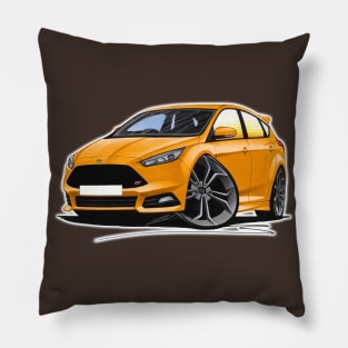 Ford Focus (Mk3)(Facelift) ST Orange Pillow