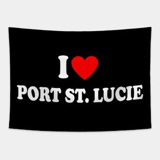 I Heart Port St. Lucie Tapestry